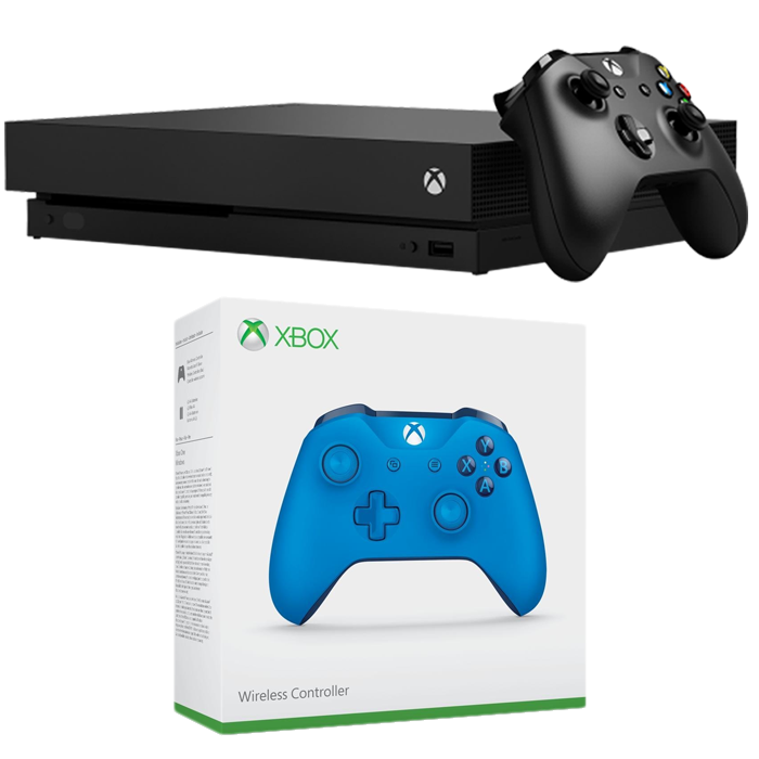 xbox one x manette xbox one bleu