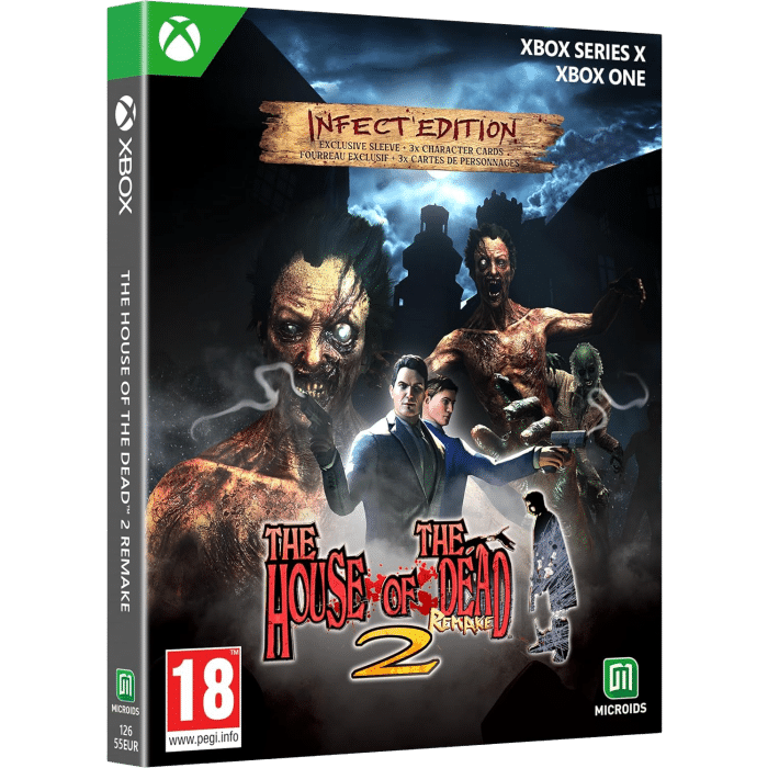 the house of the dead 2 infected edition sur xbox series visuel produit