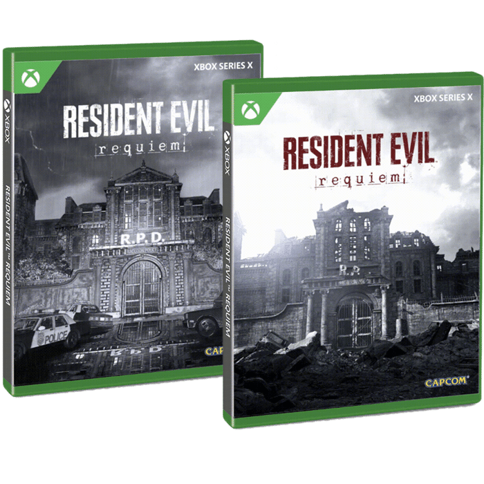 resident evil 9 requiem edition lenticulaire xbox visuel produit