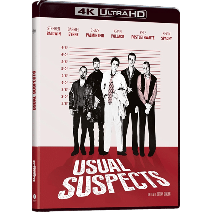 usual suspects blu ray 4k visuel produit