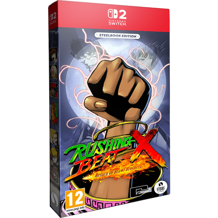 rushing beat x edition steelbook switch 2 visuel produit