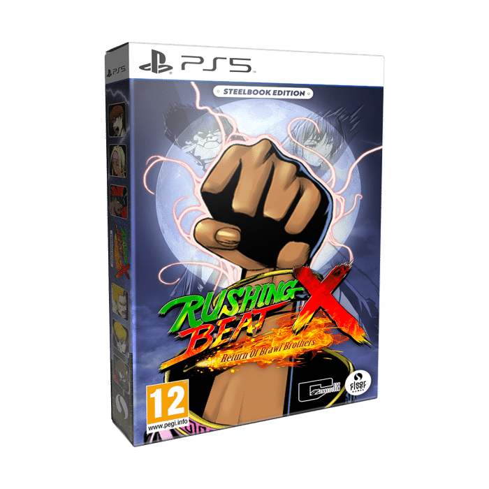 rushing beat x edition steelbook ps5 visuel produit