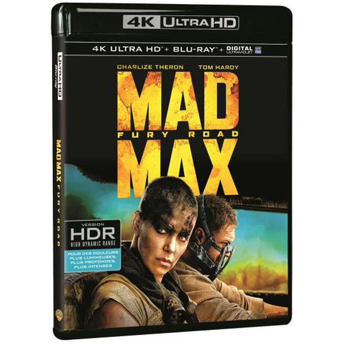 MAD MAX FURY ROAD EN BLU-RAY 4K + BLU-RAY