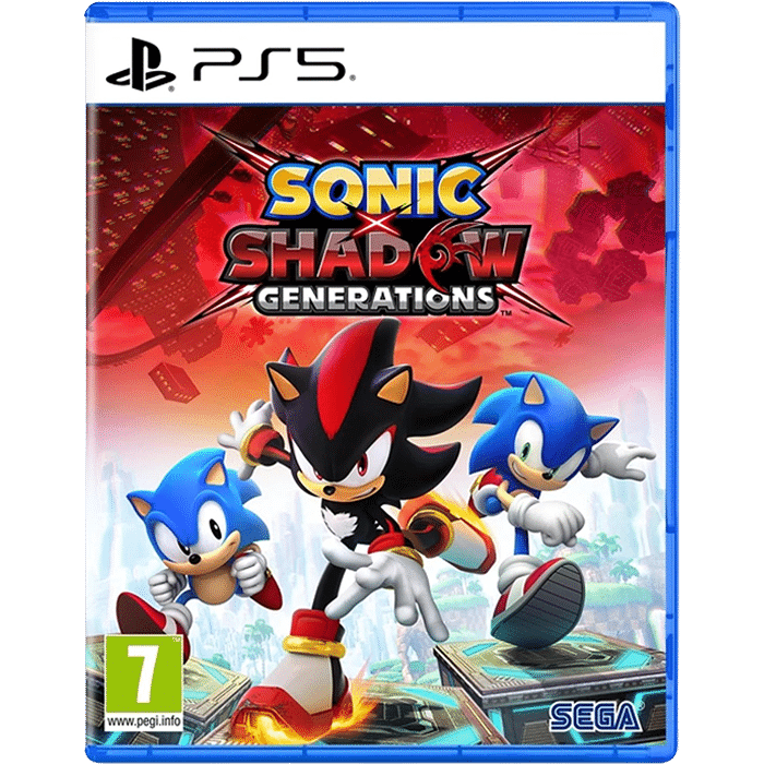 sonic x shadow generations sur ps5 visuel produit