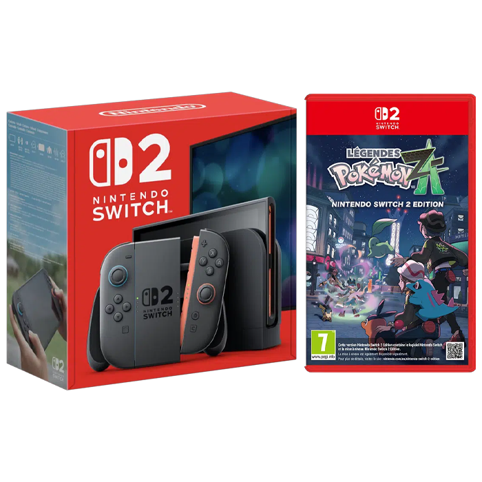Console Switch 2 avec Pokémon Légendes ZA produit
