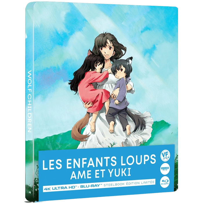 Les Enfants Loups Ame et Yuki 4K Steelbook provisoire produit 1