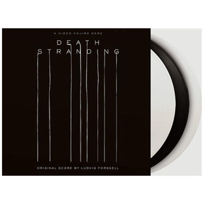 vinyle death stranding edition limitee marbre et noir visuel produit