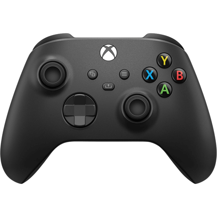 xbox manette sans fil carbon black visuel produit
