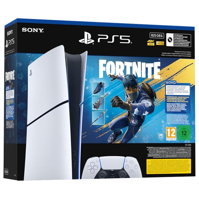 Console PS5 Digital Fortnite Flowering Chaos produit def