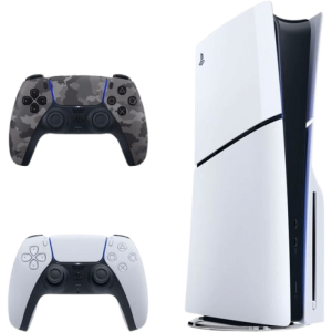 console ps5 2 slim avec manette camo supplementaire visuel produit