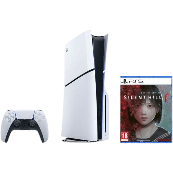 console ps5 slim avec silent hill f visuel produit