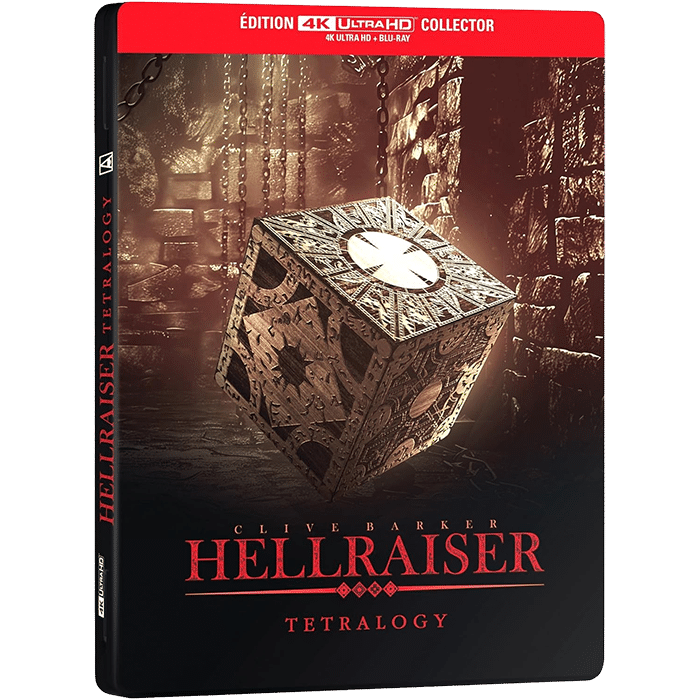 Hellraiser Films 1 à 4 Blu Ray 4K definitif produit