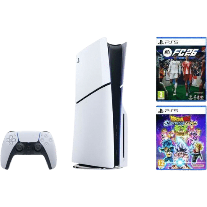 pack ps5 slim standard dragon ball sparking zero fc 26 visuel produit