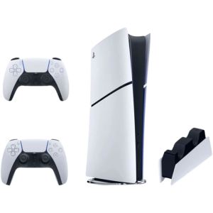 ps5 slim digital 2eme manette chargeur visuel produit