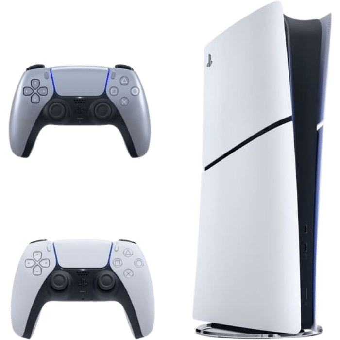 pack ps5 slim digital 2eme manette sterling silver visuel produit
