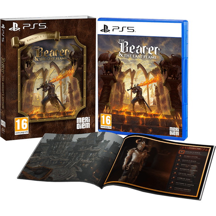 the bearer and the last flame the knights edition ps5 visuel produit