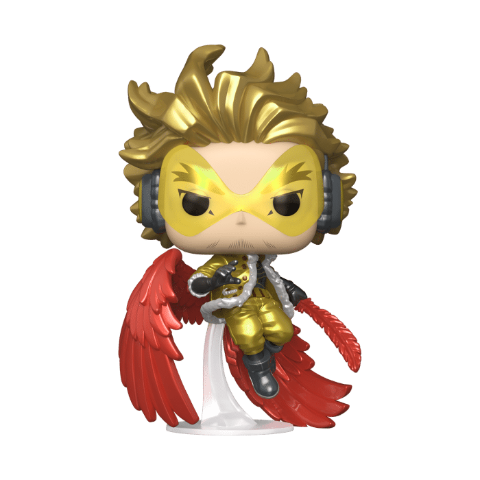 funko pop my hero academia hawks metallic visuel produit