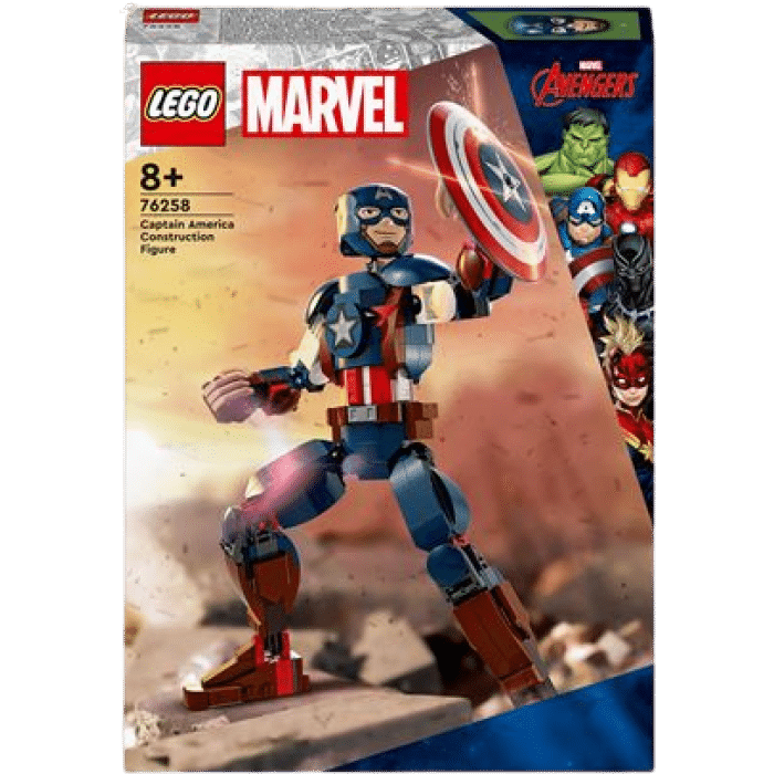 lego 76258 marvel captain america figurine visuel produit