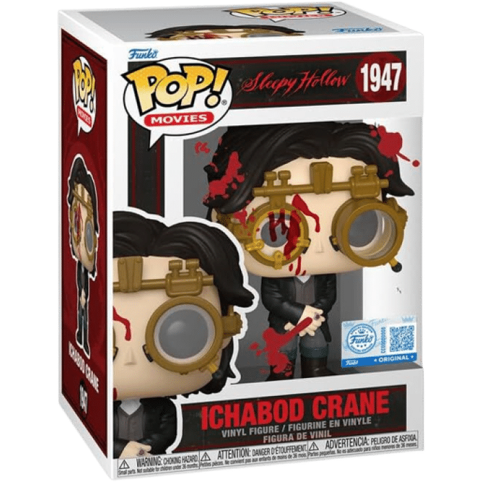 funko pop sleepy hollow ichabod crane sanglant visuel produit