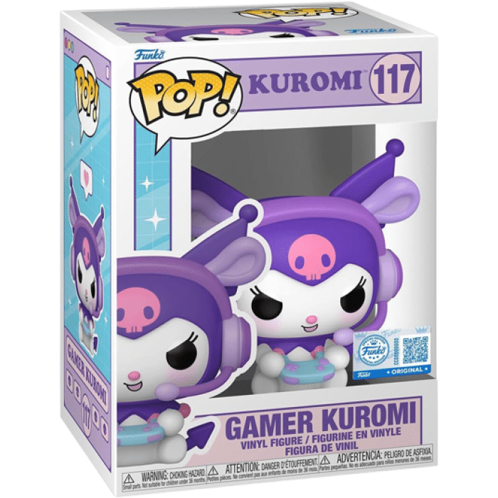 funko pop hello kitty gamer kuromi visuel produit