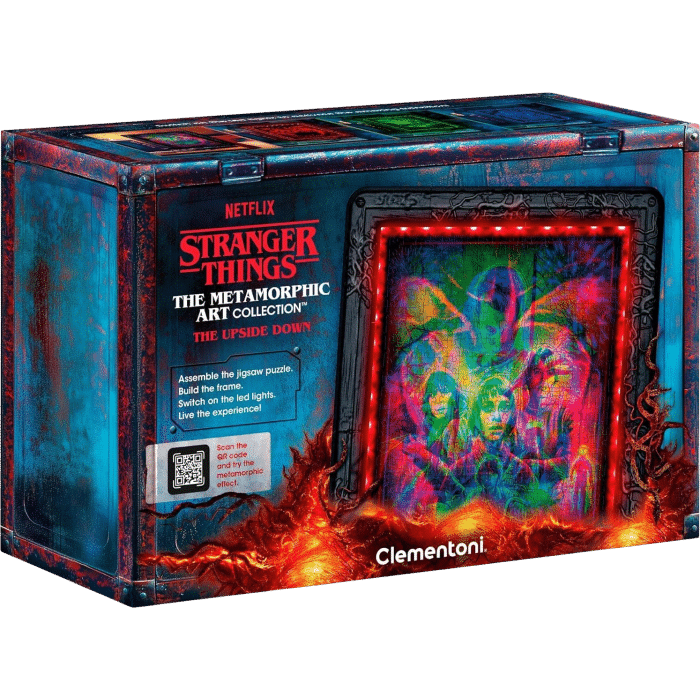 stranger things puzzle cadre lumineux morphing visuel produit