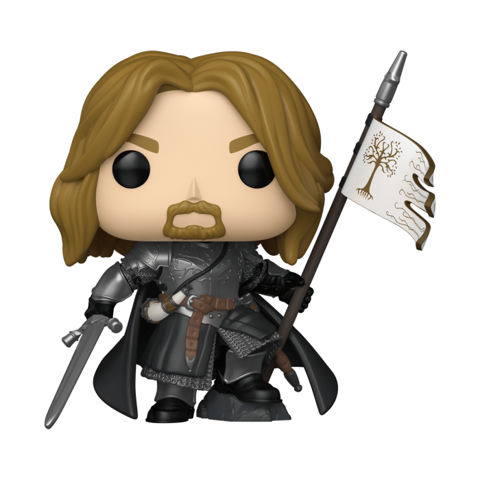 funko pop le seigneur des anneaux boromir visuel produit