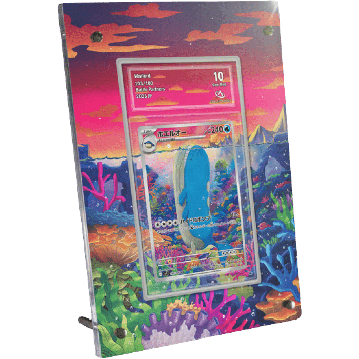 cadre carte collectaura wailord battle partners visuel produit