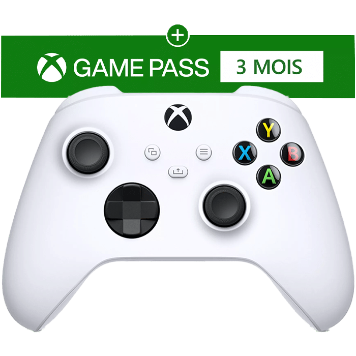 manette xbox sans fil 3 mois de gamepass visuel produit
