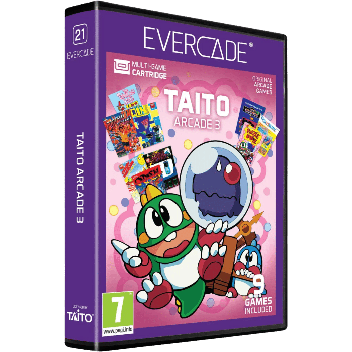taito arcade collection 3 sur evercade visuel produit