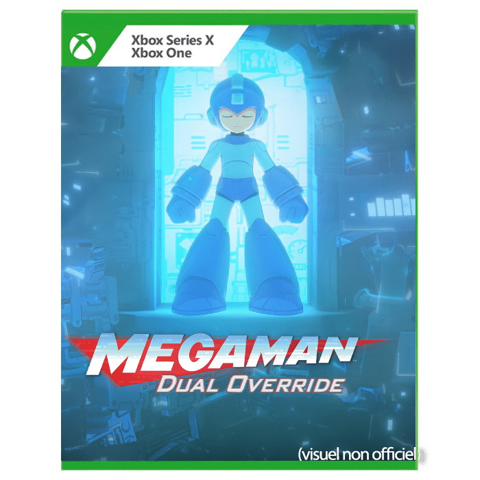 mega man dual override xbox visuel produit