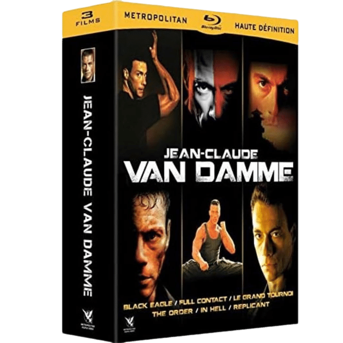 Coffret Jean Claude Van Damme 6 films en Blu ray definitif produit