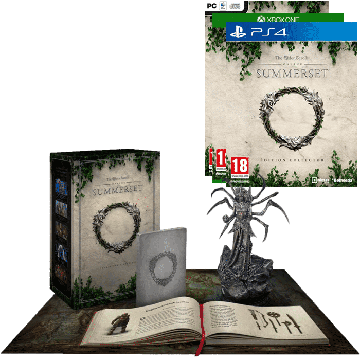 Elder Scrolls Online Summerset édition collector Xbox One ps4