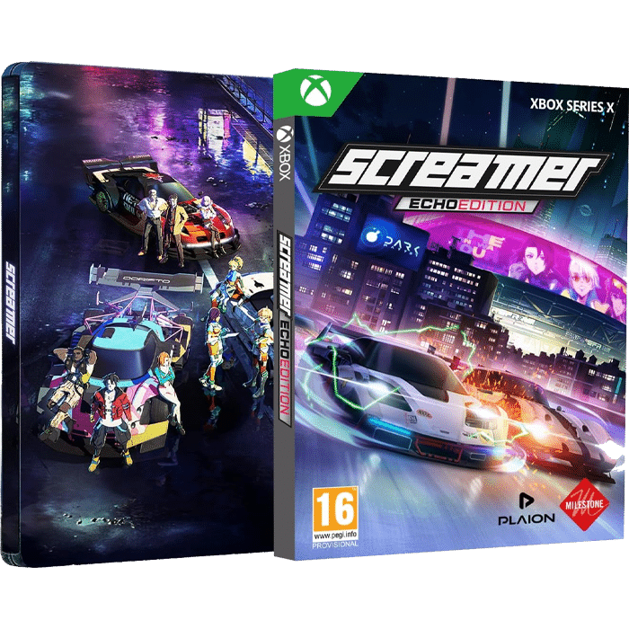 screamer edition steelbook xbox series x visuel produit