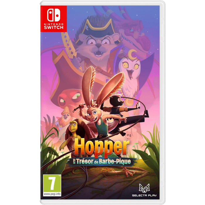 hopper et le tresor de barbe pique sur switch visuel produit