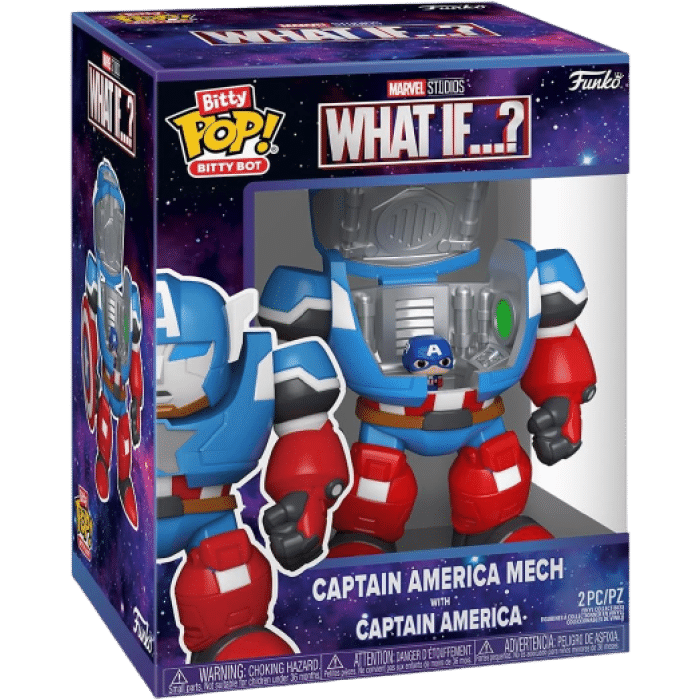 funko pop marvel what if captain america mech visuel produit