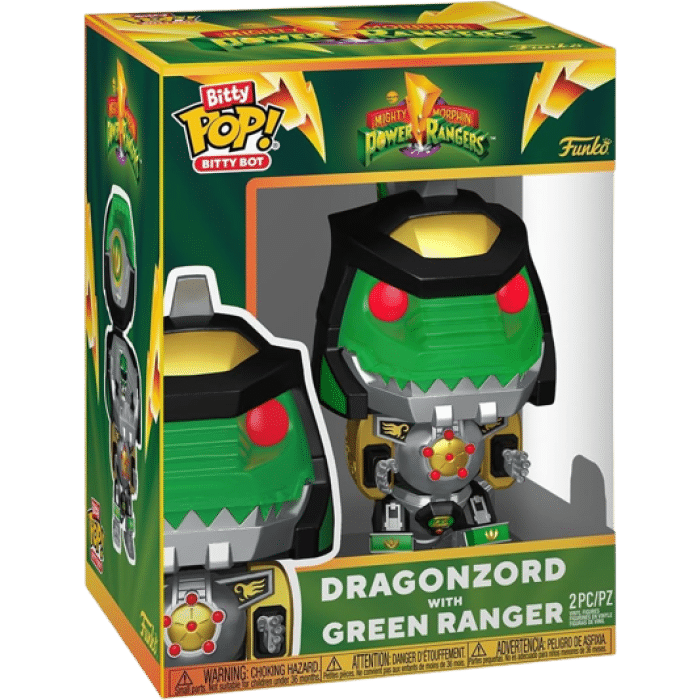 funko pop power rangers dragon zord green ranger visuel produit