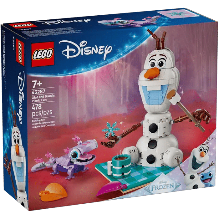 lego 43287 reine des neiges pique nique dolaf visuel produit