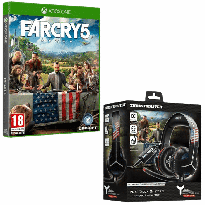far cry 5 xbox one + casque