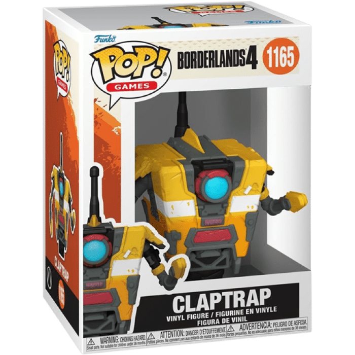funko pop borderlands 4 claptrap visuel produit