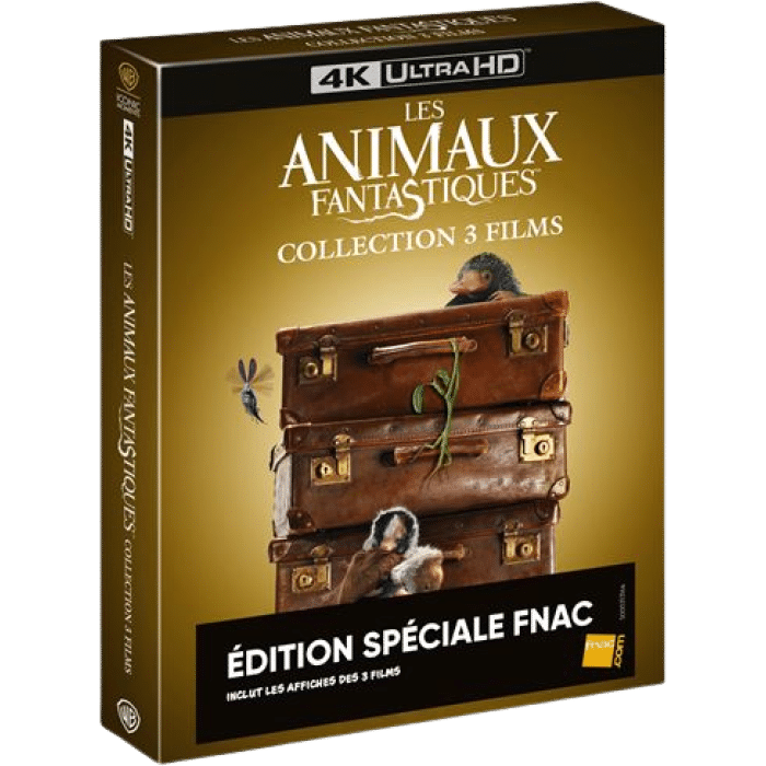 les animaux fantastiques 1 a 4 ed fnac 4k visuel produit
