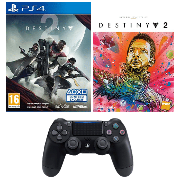 destiny 2 manette ps4 artbook