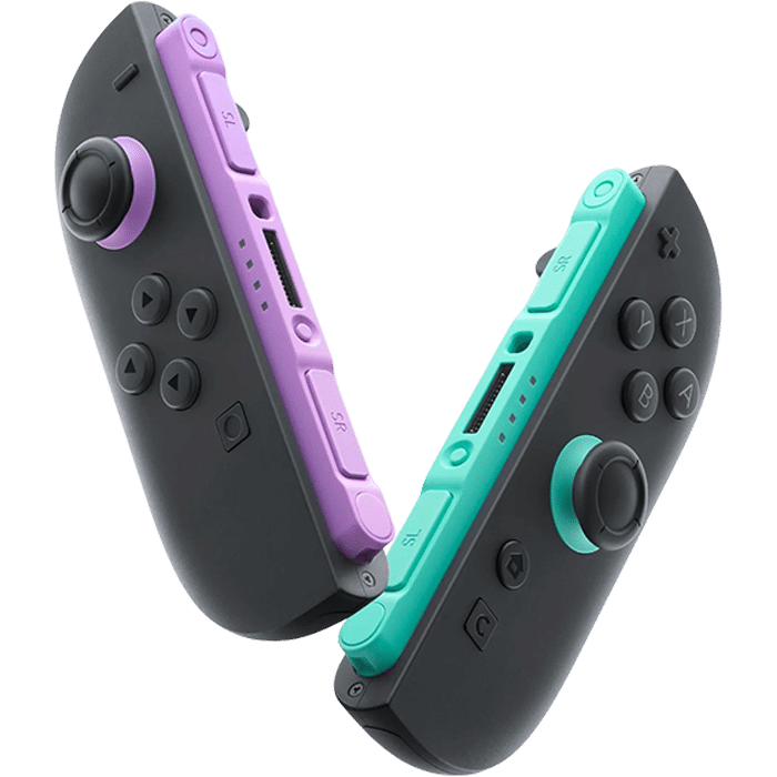 manettes joy con 2 violet et vert clair switch 2 visuel produit