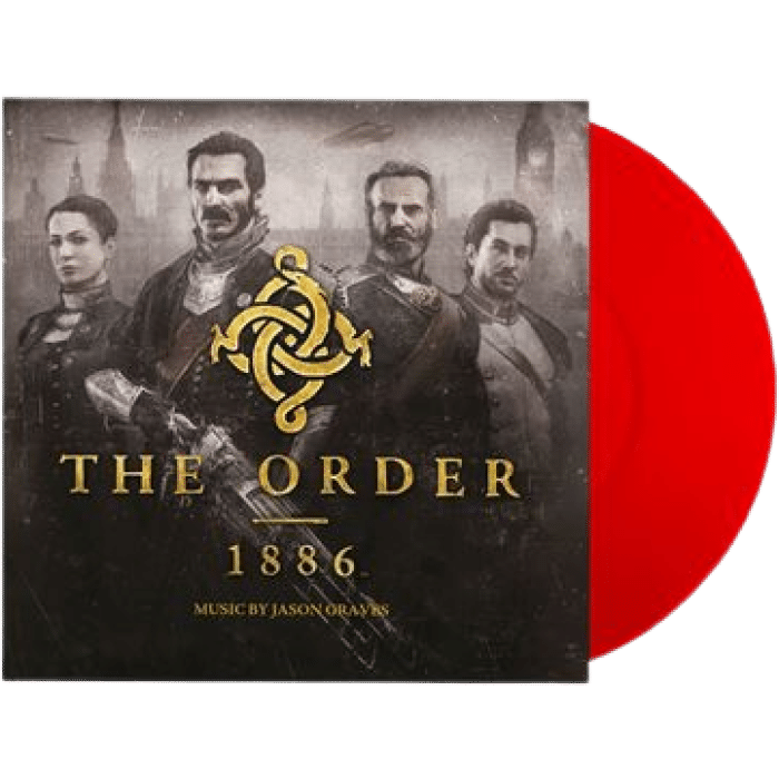 vinyle the order 1886 edition limitee rouge translucide visuel produit