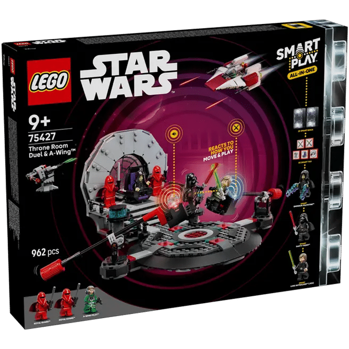 lego 75427 star wars duel salle du trone visuel produit