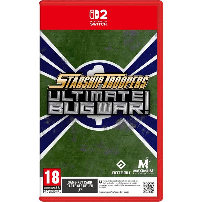 starship troopers ultimate bug war sur switch 2 visuel produit
