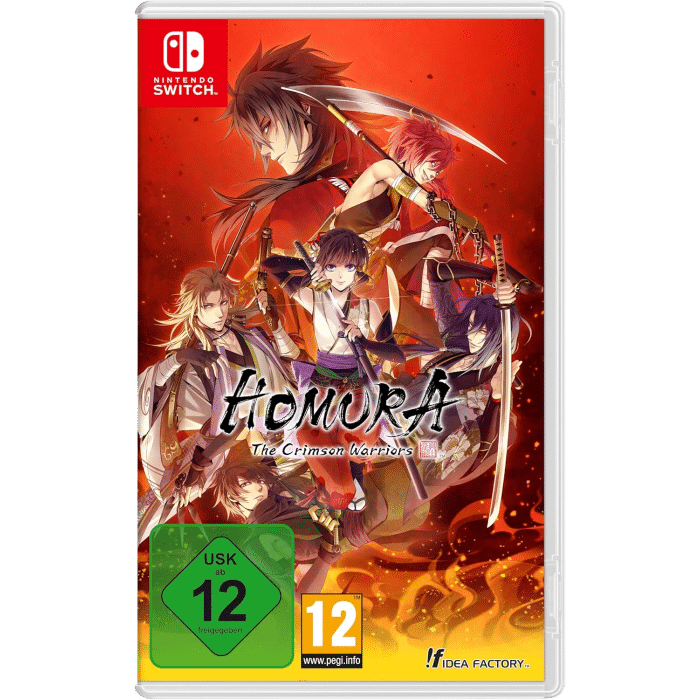 homura the crimson warriors sur switch visuel produit