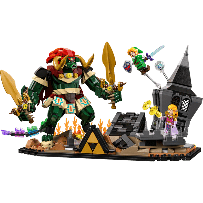 lego zelda 77093 ocarina of time combat final visuel produit