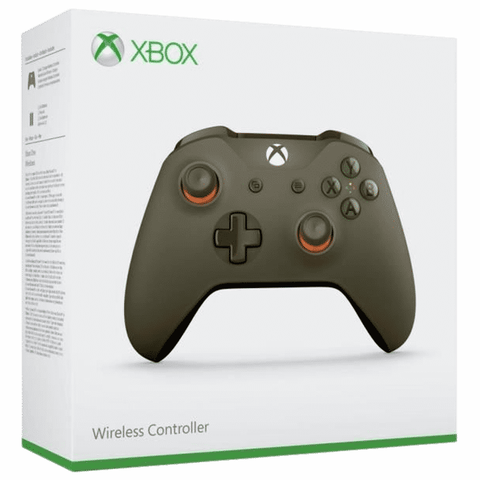 Manette Xbox One pas cher Verte et Orange