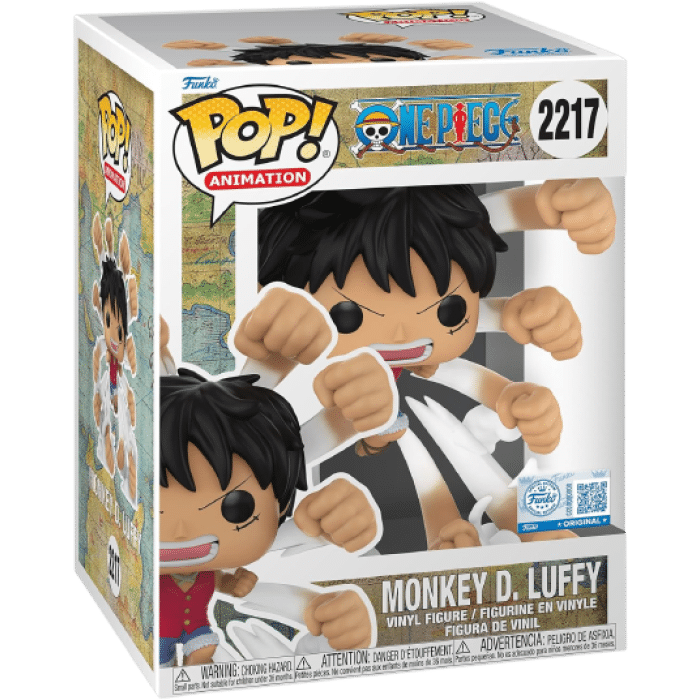 funko pop one piece premium luffy gum gum gatling visuel produit