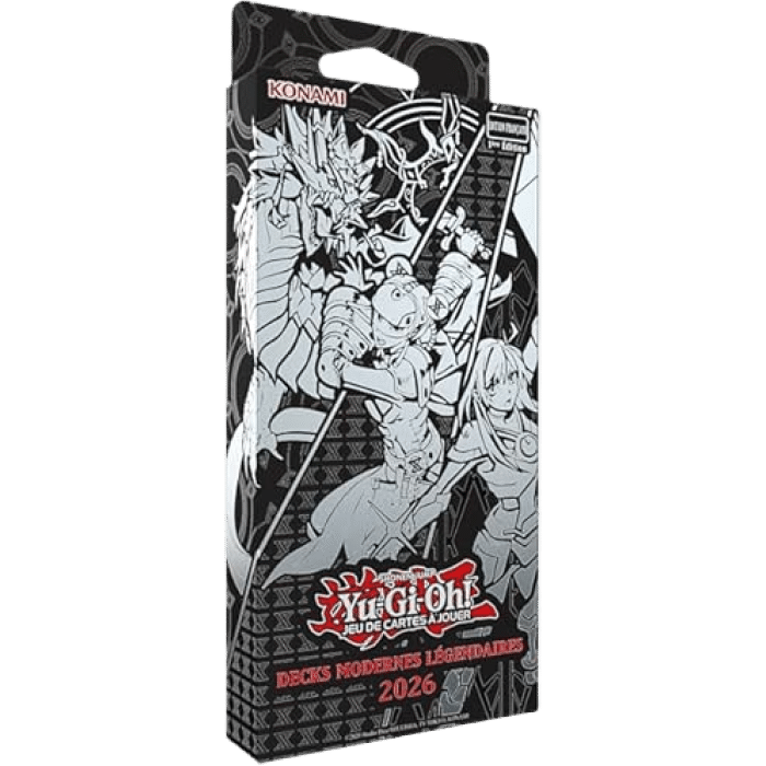 pack de 3 decks yu gi oh modernes legendaires 2026 visuel produit
